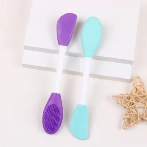  Double Side Silicone Facial Cleaning Brushes (2 Pc)